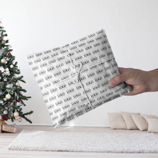 Create Your Own Custom Logo Pattern Business Party Tissue Paper (Creator Uploaded)