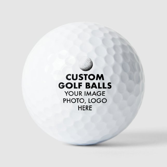 Create Your Own Custom Logo Promotional Golf Balls (Front)