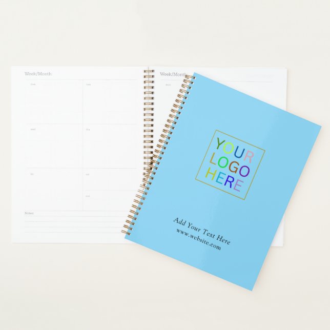 Create Your Own Custom Logo | Text Promotional  Planner (Display)