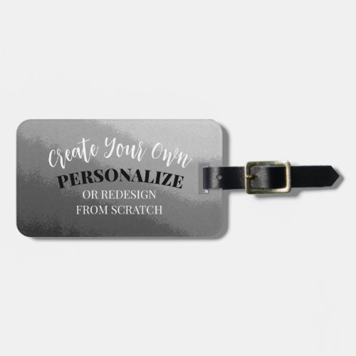 Create Your Own Custom Luggage Tag