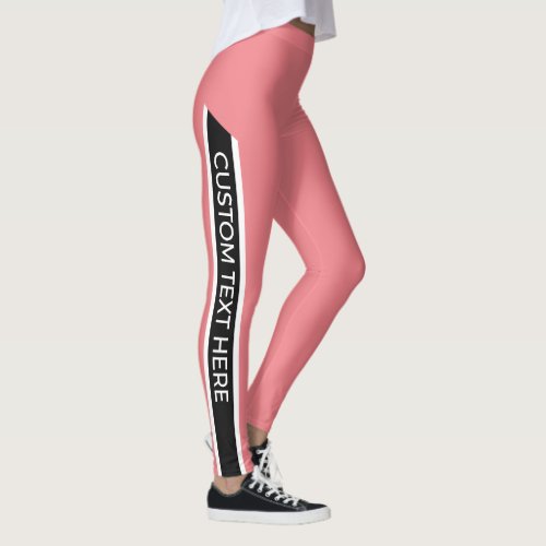 create your own Custom Made Leggings sports