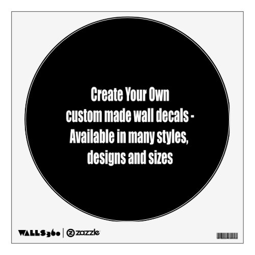 Create Your Own Custom Made Personalized Wall Sticker