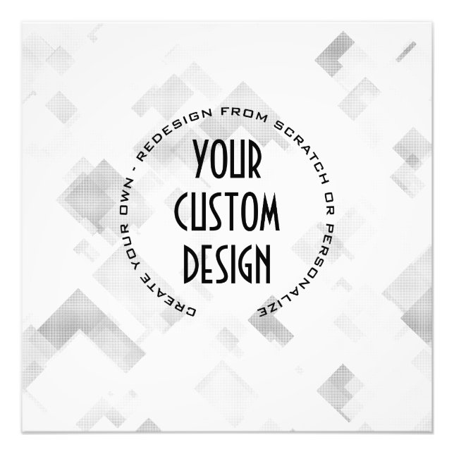 Create Your Own Custom Made Photo Print (Front)