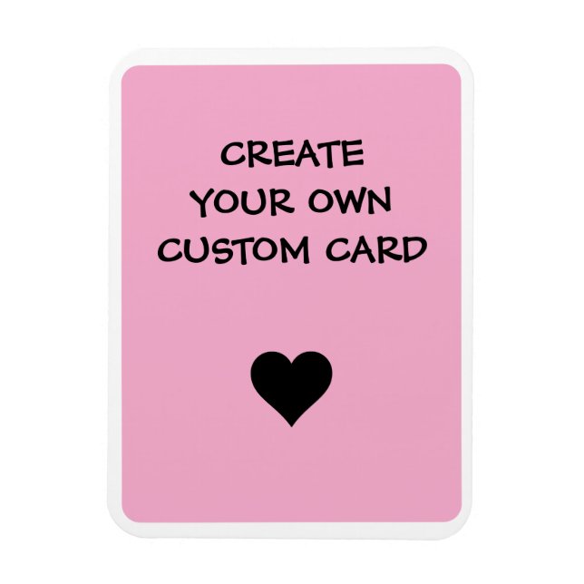 Create Your Own Custom  Magnet (Vertical)