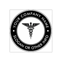 Create Your Own Custom Medical Symbol with Text Rubber Stamp