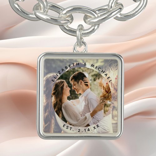 Create Your Own Custom Memorable Wedding Photo Bracelet