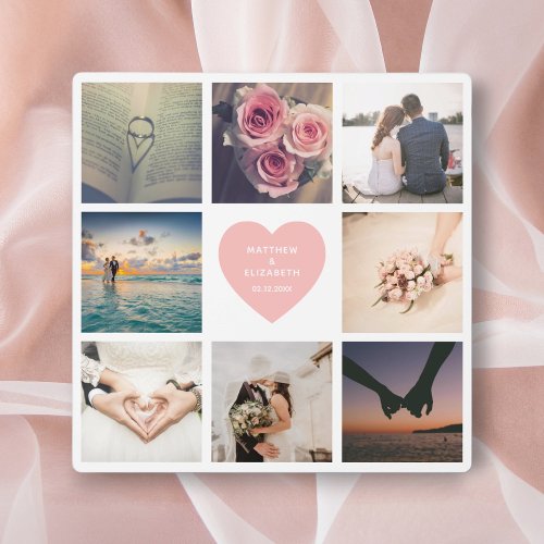 Create Your Own Custom Memorable Wedding Photo Plaque