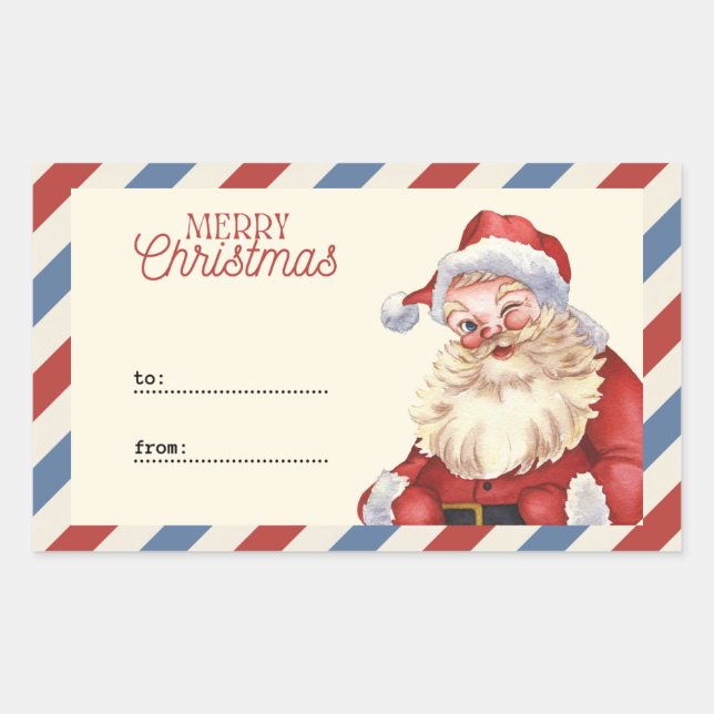 Create your own Custom Merry Christmas Sticker (Front)