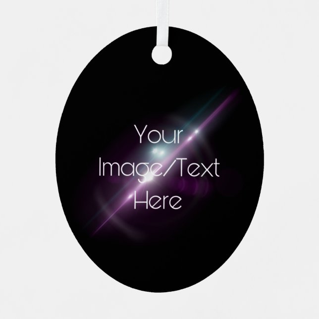 Create Your Own Custom Metal Ornament (Front)