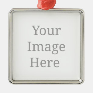 Create your own custom metal ornament