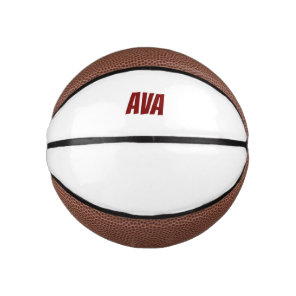 Create Your Own Custom Mini Basketball