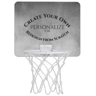 Create Your Own Custom Mini Basketball Hoop