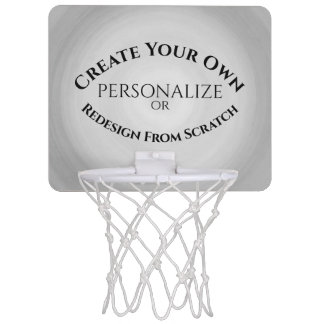 Create Your Own Custom Mini Basketball Hoop