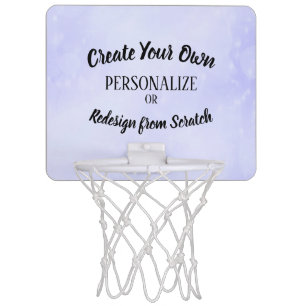 Create Your Own Custom Mini Basketball Hoop