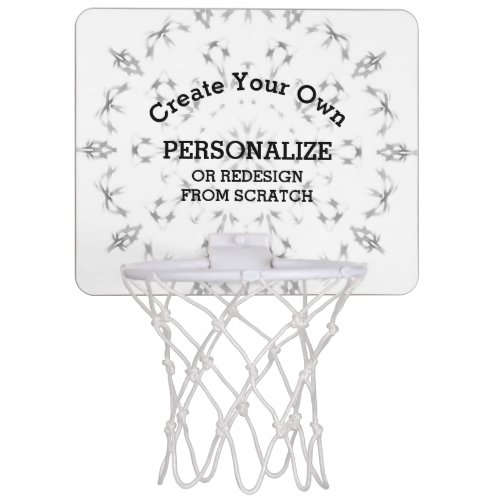 Create Your Own Custom Mini Basketball Hoop