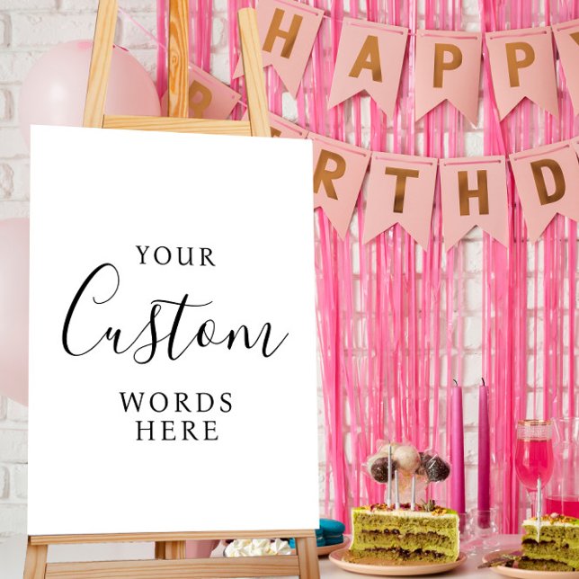  create your own custom modern elegant sign (Creator Uploaded)