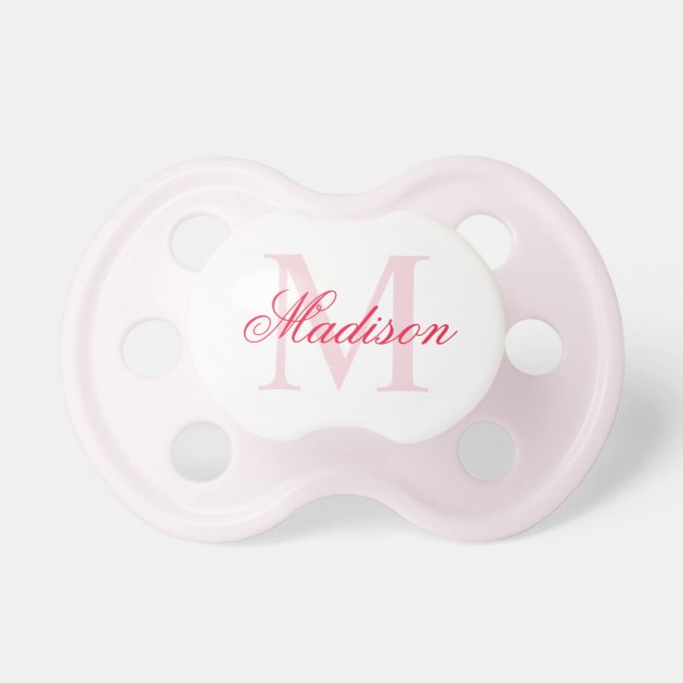custom name pacifiers