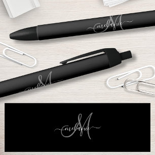 Create Your Own Custom Monogram And Name Script Pen