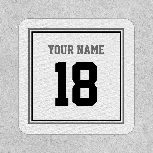 Create Your Own Custom Name And Number Patch