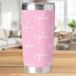 Create Your Own Custom Name Insulated Tumbler