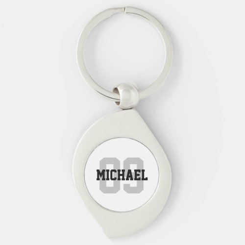 Create Your Own Custom Name Number Keychain