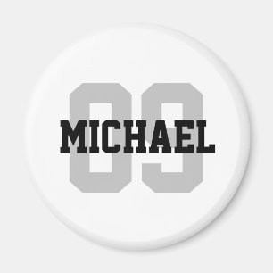 Create Your Own Custom Name Number Magnet
