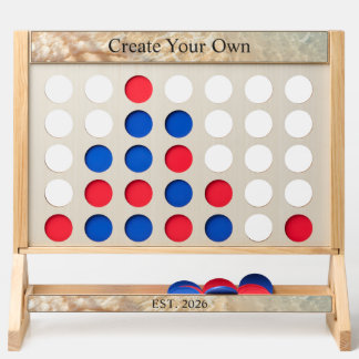Create Your Own Custom Name Party Giant Fast Four