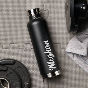 Create your own custom name personalized water bottle