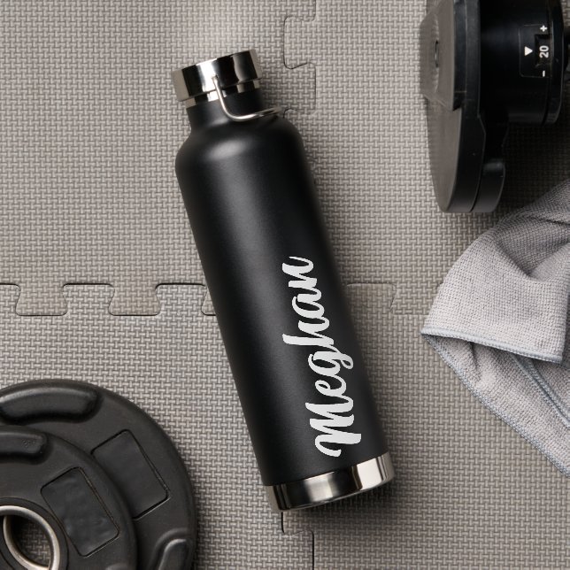 Create your own custom name personalized water bottle (Gym)