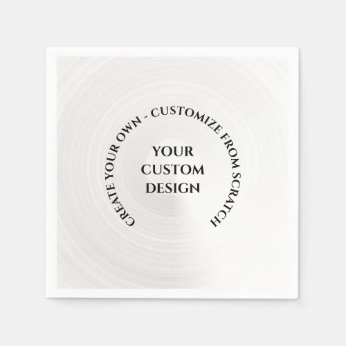 Create Your Own Custom Napkins