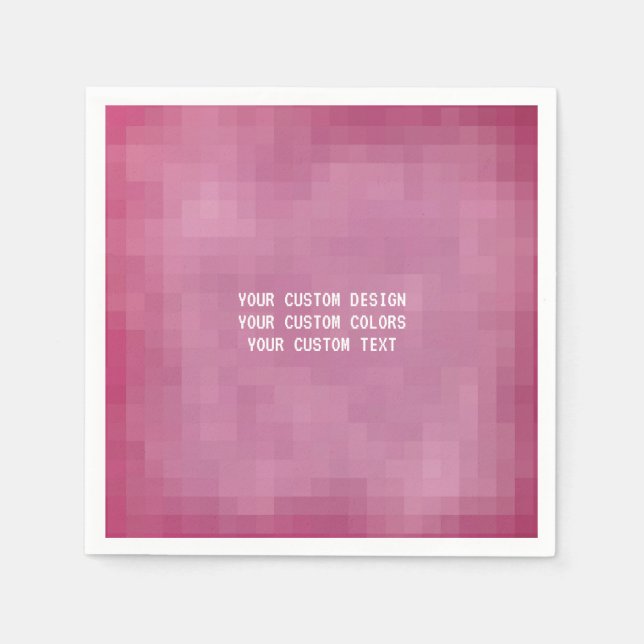 Create Your Own Custom Napkins (Front)