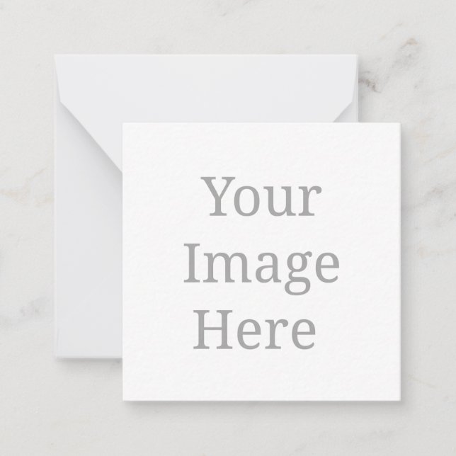 Create your own custom  note card (Front)