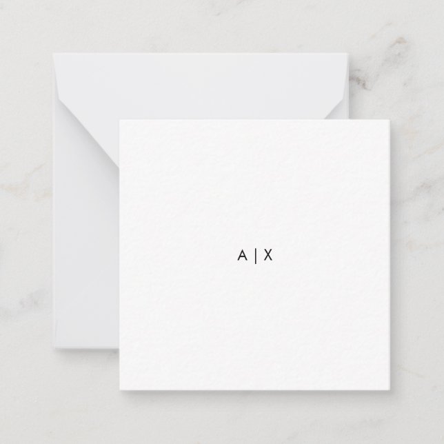 Create Your Own Custom Note Card (Front)