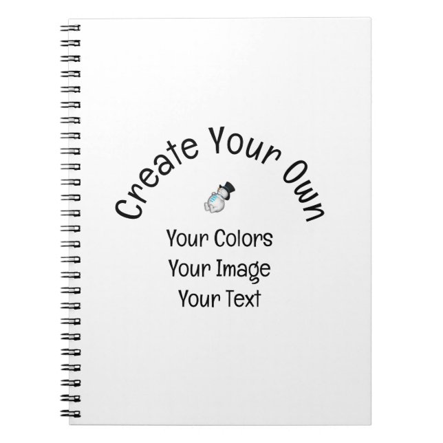 Create Your Own Custom Notebook (Front)