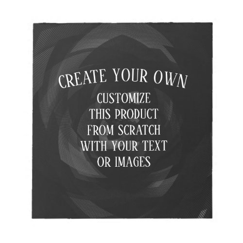Create Your Own Custom Notepad
