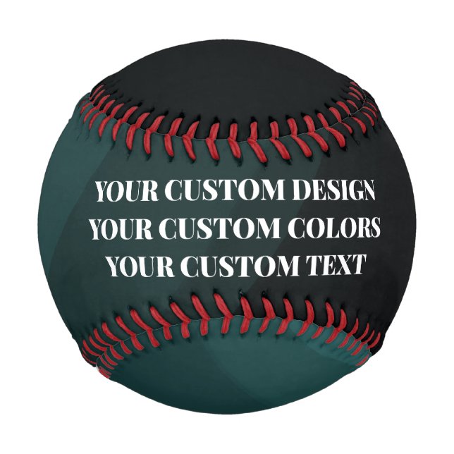 Create Your Own Custom Ombre Baseball (Front)
