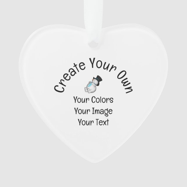 Create Your Own Custom Ornament (Front)