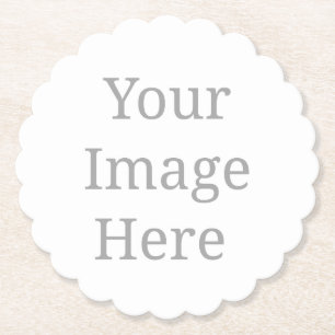 Create your own custom paper coaster