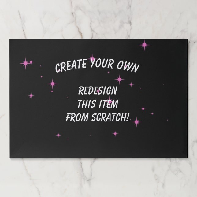 Create Your Own Custom Paper Pad (Front)