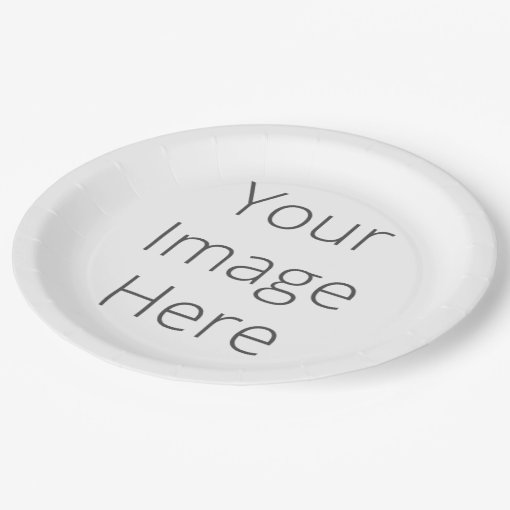 Create Your Own Custom Paper Plates 9" Zazzle