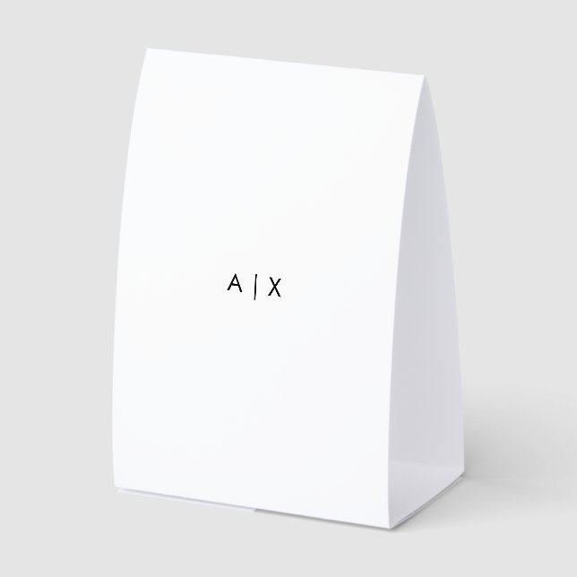 Create Your Own Custom Paper Table Tent (Front)