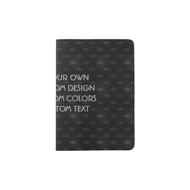 Create Your Own Custom Passport Holder (Front)