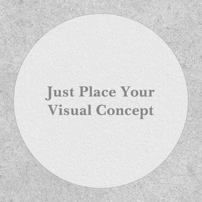 Create Your Own Custom Patch | Name & Design Patch (Front)