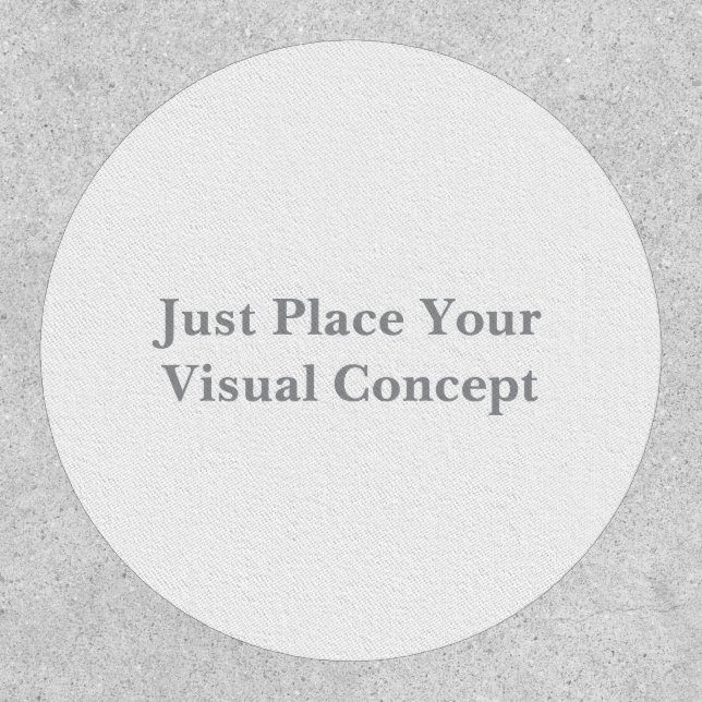 Create Your Own Custom Patch | Name & Design Patch (Front)