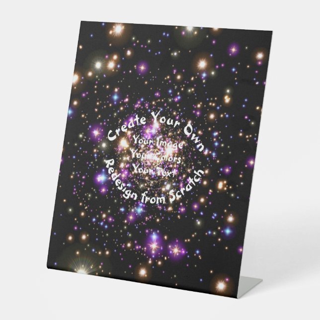 Create Your Own Custom Pedestal Sign (Front)