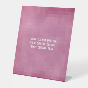 Create Your Own Custom Pedestal Sign