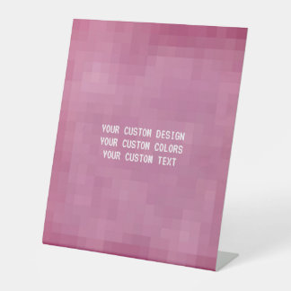 Create Your Own Custom Pedestal Sign