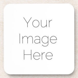 create your own custom personal photo  beverage coaster