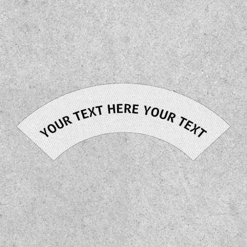 Create Your Own Custom Personalize Patch