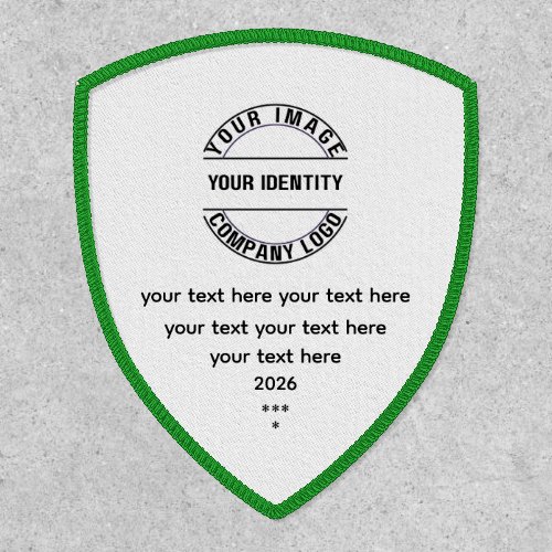 Create Your Own Custom Personalize Shield Template Patch